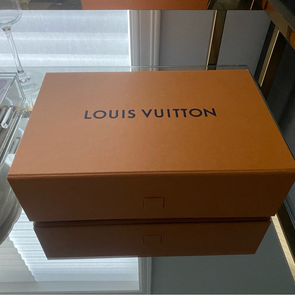 Louis Vuitton New Button Closure Storage Box